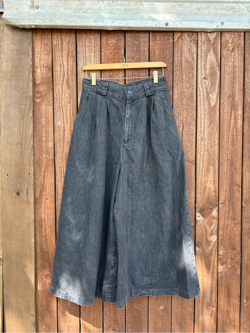 Vintage Darkwash Extra Wide Leg Jean Trouser